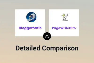 Bloggomatic vs PageWriterPro