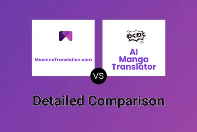 MachineTranslation.com vs AI Manga Translator