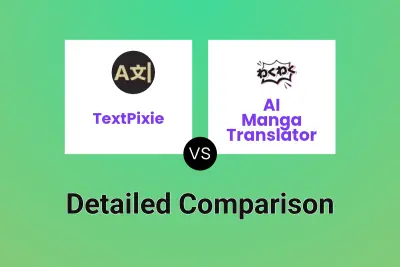 TextPixie vs AI Manga Translator