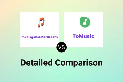 musicgeneratorai.com vs ToMusic