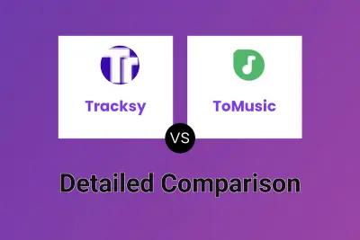 Tracksy vs ToMusic