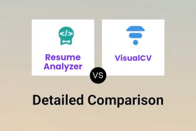 Resume Analyzer vs VisualCV