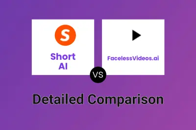 Short AI vs FacelessVideos.ai