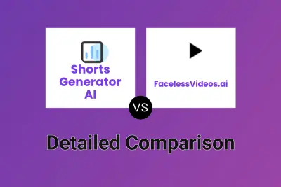 Shorts Generator AI vs FacelessVideos.ai