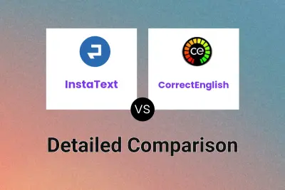 InstaText vs CorrectEnglish