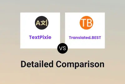 TextPixie vs Translated.BEST