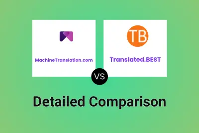 MachineTranslation.com vs Translated.BEST