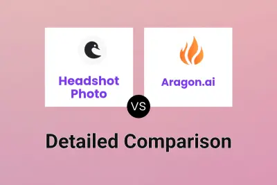 Headshot Photo vs Aragon.ai Detailed comparison features, price