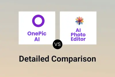 OnePic AI vs AI Photo Editor