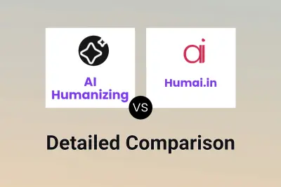 AI Humanizing vs Humai.in Detailed comparison features, price