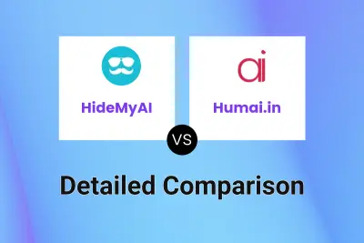 HideMyAI vs Humai.in Detailed comparison features, price