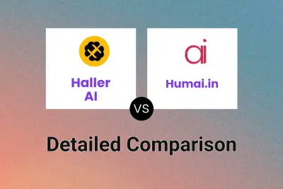 Haller AI vs Humai.in Detailed comparison features, price