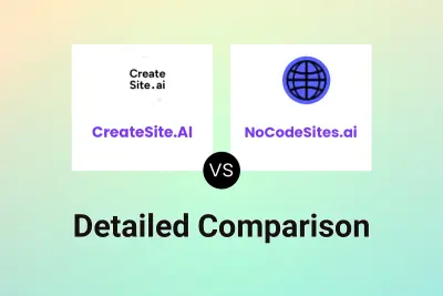 CreateSite.AI vs NoCodeSites.ai