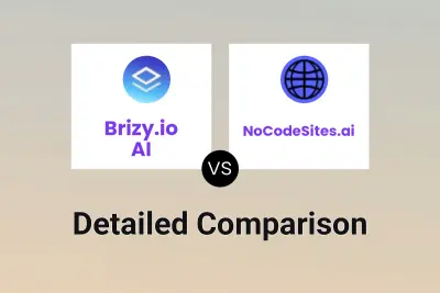 Brizy.io AI vs NoCodeSites.ai