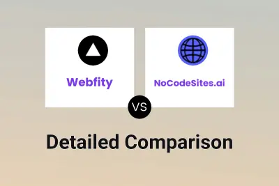 Webfity vs NoCodeSites.ai