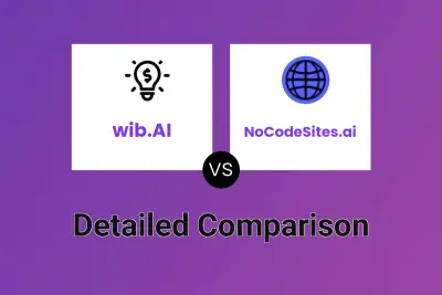 wib.AI vs NoCodeSites.ai