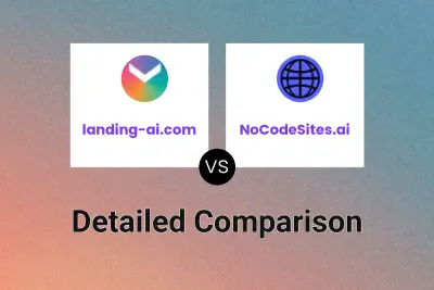 landing-ai.com vs NoCodeSites.ai