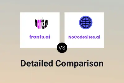 fronts.ai vs NoCodeSites.ai