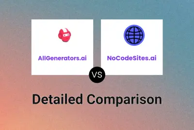 AllGenerators.ai vs NoCodeSites.ai