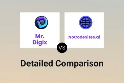 Mr. Digix vs NoCodeSites.ai