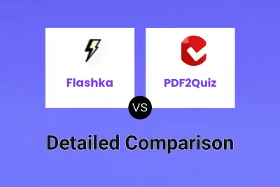 Flashka vs PDF2Quiz