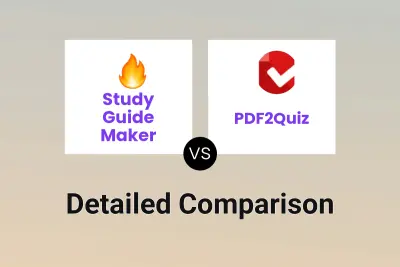 Study Guide Maker vs PDF2Quiz