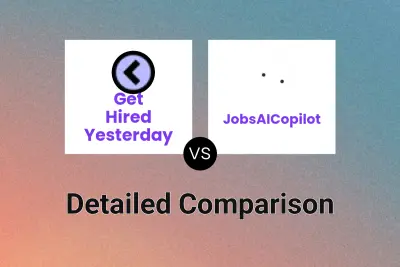 Get Hired Yesterday vs JobsAICopilot