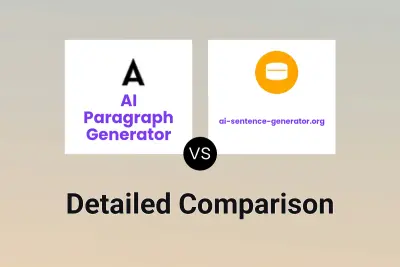 AI Paragraph Generator vs ai-sentence-generator.org