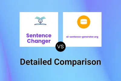 Sentence Changer vs ai-sentence-generator.org