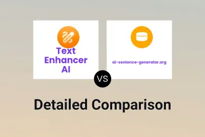 Text Enhancer AI vs ai-sentence-generator.org