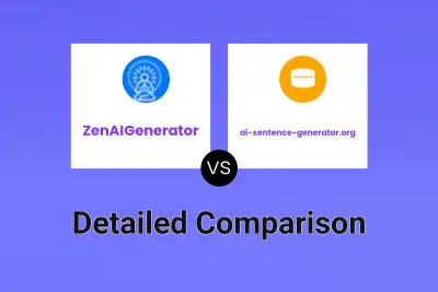 ZenAIGenerator vs ai-sentence-generator.org