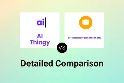 AI Thingy vs ai-sentence-generator.org