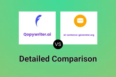 Qopywriter.ai vs ai-sentence-generator.org