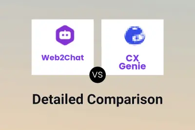 Web2Chat vs CX Genie