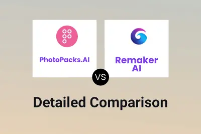 PhotoPacks.AI vs Remaker AI