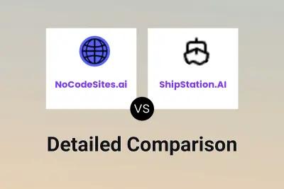 NoCodeSites.ai vs ShipStation.AI