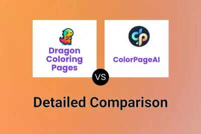 Dragon Coloring Pages vs ColorPageAI