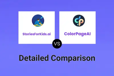 StoriesForKids.ai vs ColorPageAI