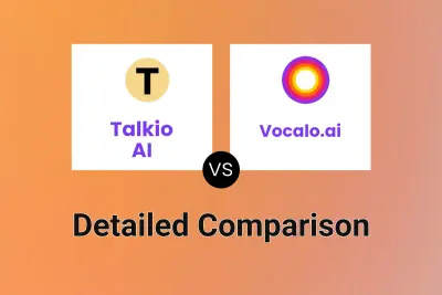 Talkio AI vs Vocalo.ai Detailed comparison features, price