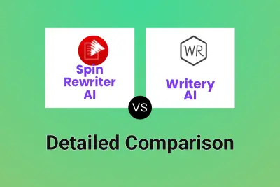 Spin Rewriter AI vs Writery AI Detailed comparison features, price