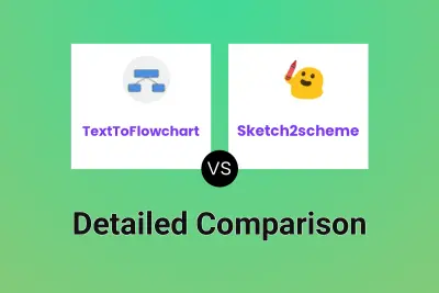 TextToFlowchart vs Sketch2scheme