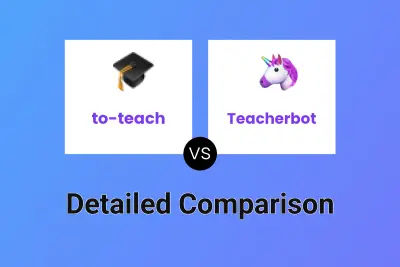 to-teach vs Teacherbot