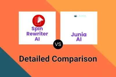 Spin Rewriter AI vs Junia AI Detailed comparison features, price