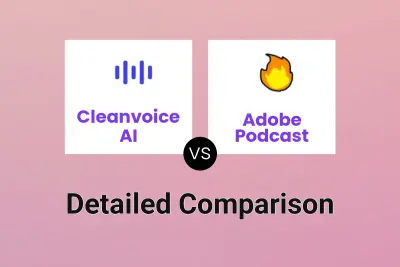 Cleanvoice AI vs Adobe Podcast