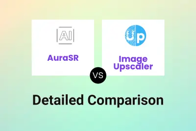 AuraSR vs Image Upscaler