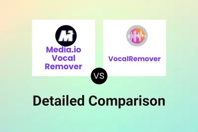 Media.io Vocal Remover vs VocalRemover