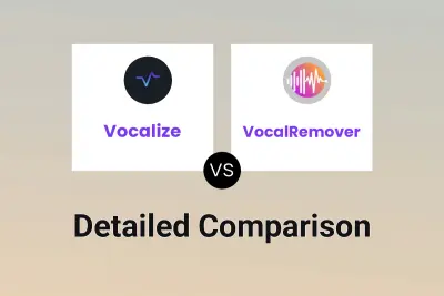 Vocalize vs VocalRemover