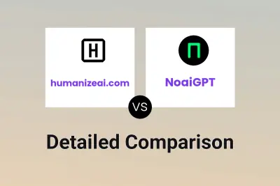 humanizeai.com vs NoaiGPT