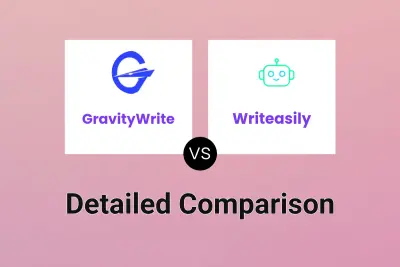 GravityWrite vs Writeasily Detailed comparison features, price