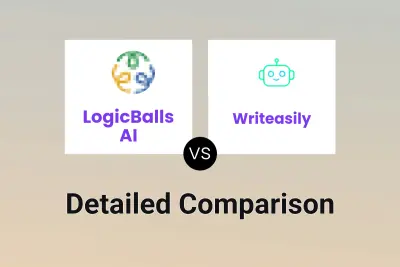 LogicBalls AI vs Writeasily Detailed comparison features, price